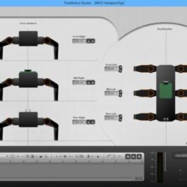 Mini-Hex Hexapod Kit MH2F (FlowBotics Studio)